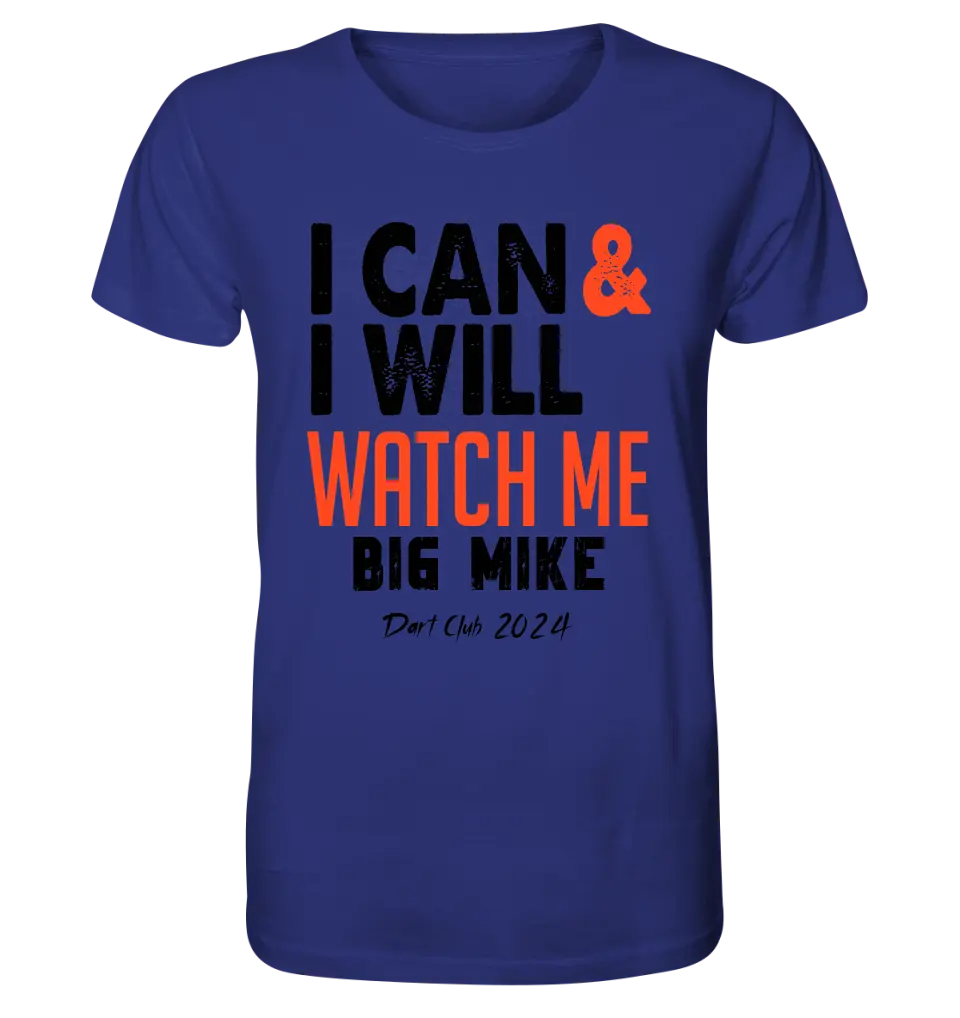 I CAN & I WILL • Unisex Premium T-Shirt XS-5XL aus Bio-Baumwolle für Damen & Herren • Exklusivdesign • personalisiert