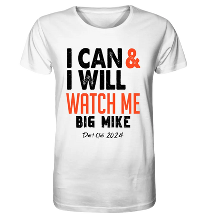 I CAN & I WILL • Unisex Premium T-Shirt XS-5XL aus Bio-Baumwolle für Damen & Herren • Exklusivdesign • personalisiert