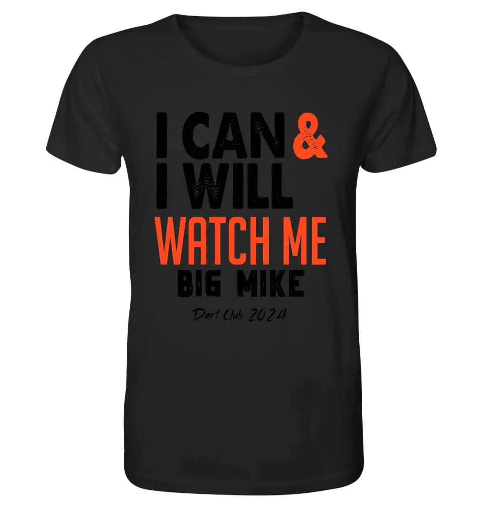 I CAN & I WILL • Unisex Premium T-Shirt XS-5XL aus Bio-Baumwolle für Damen & Herren • Exklusivdesign • personalisiert