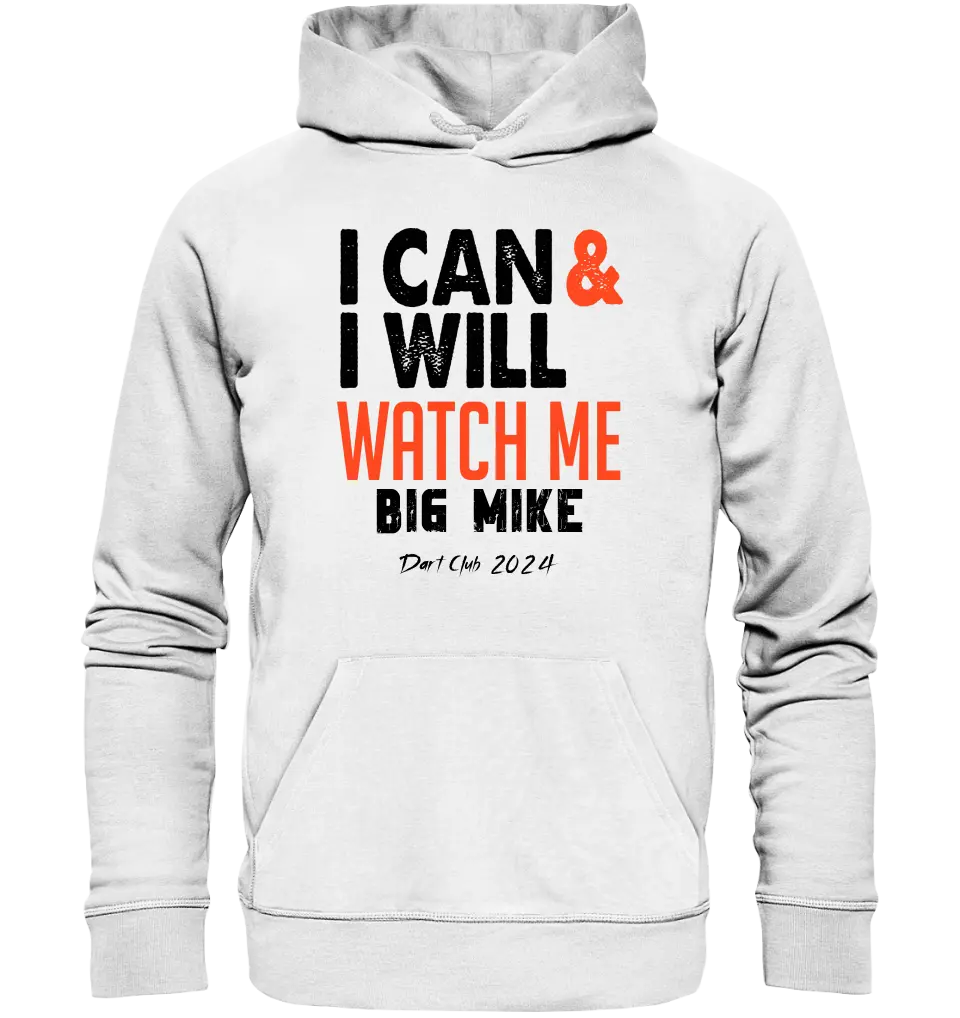 I CAN & I WILL • Unisex Premium Hoodie XS-5XL aus Bio-Baumwolle für Damen & Herren • Exklusivdesign • personalisiert