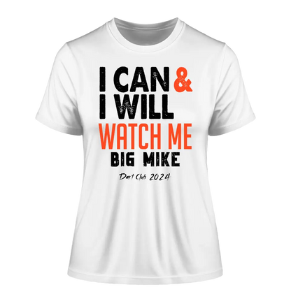 I CAN & I WILL • Ladies Premium T-Shirt XS-2XL aus Bio-Baumwolle für Damen • Exklusivdesign • personalisiert