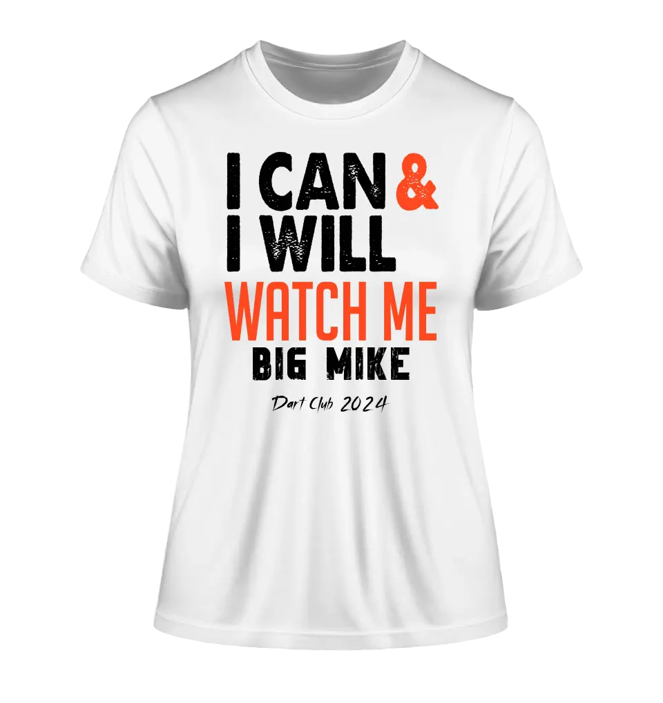 I CAN &amp; I WILL • Ladies Premium T-Shirt XS-2XL made of organic cotton for women • Exclusive design • personalized