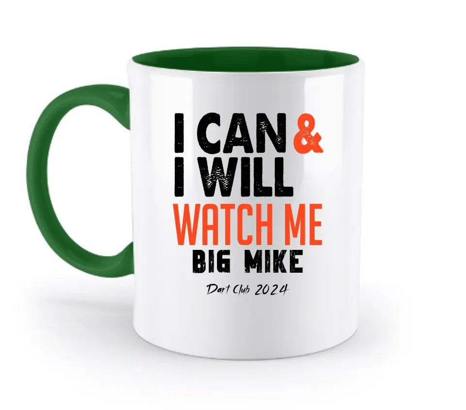 I CAN &amp; I WILL • two-tone mug • exclusive design • personalized