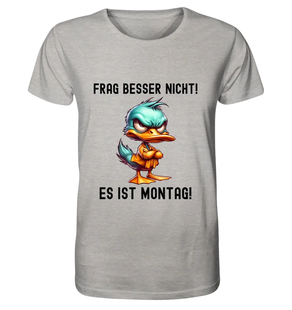 Miese Ente • Passe den Text an • Unisex Premium T-Shirt XS-5XL aus Bio-Baumwolle für Damen & Herren • Exklusivdesign • personalisiert