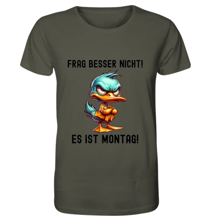 Miese Ente • Passe den Text an • Unisex Premium T-Shirt XS-5XL aus Bio-Baumwolle für Damen & Herren • Exklusivdesign • personalisiert