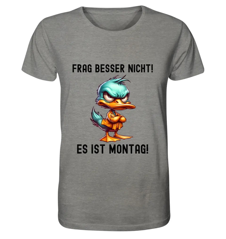 Miese Ente • Passe den Text an • Unisex Premium T-Shirt XS-5XL aus Bio-Baumwolle für Damen & Herren • Exklusivdesign • personalisiert