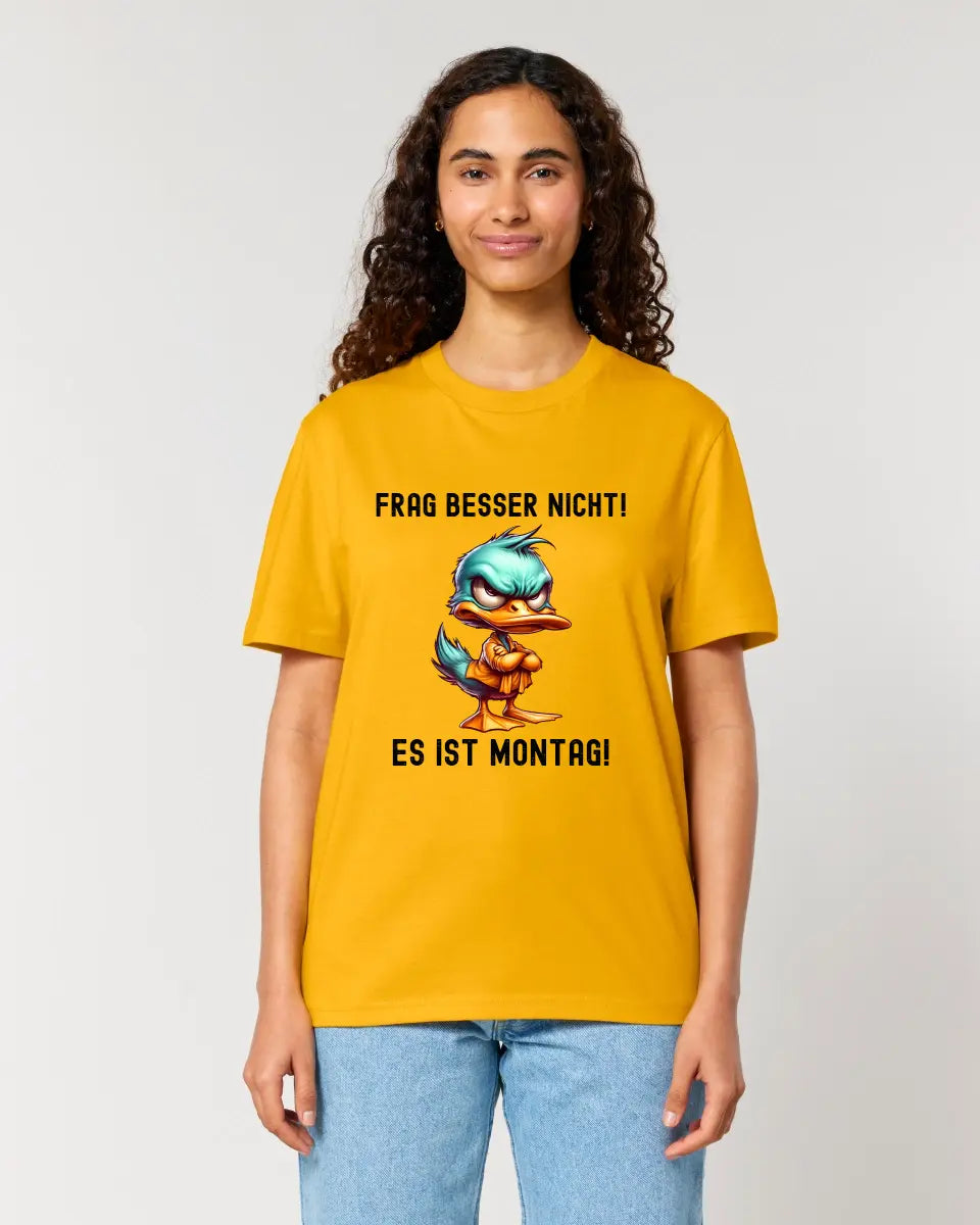 Miese Ente • Passe den Text an • Unisex Premium T-Shirt XS-5XL aus Bio-Baumwolle für Damen & Herren • Exklusivdesign • personalisiert