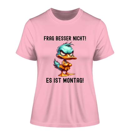 Miese Ente • Passe den Text an • Ladies Premium T-Shirt XS-2XL aus Bio-Baumwolle für Damen • Exklusivdesign • personalisiert