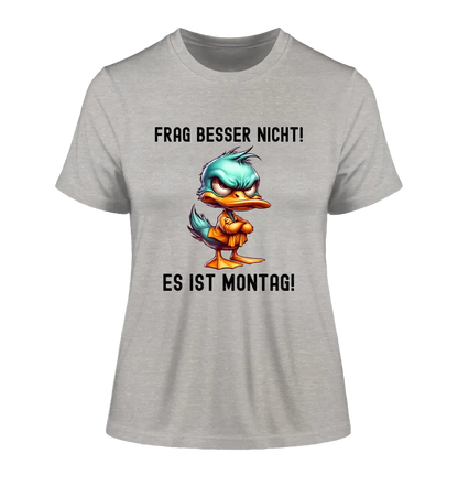 Miese Ente • Passe den Text an • Ladies Premium T-Shirt XS-2XL aus Bio-Baumwolle für Damen • Exklusivdesign • personalisiert