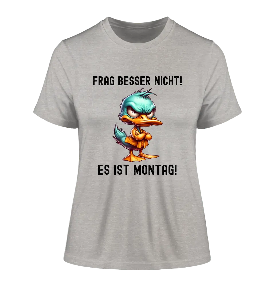 Miese Ente • Passe den Text an • Ladies Premium T-Shirt XS-2XL aus Bio-Baumwolle für Damen • Exklusivdesign • personalisiert