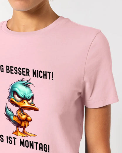 Miese Ente • Passe den Text an • Ladies Premium T-Shirt XS-2XL aus Bio-Baumwolle für Damen • Exklusivdesign • personalisiert