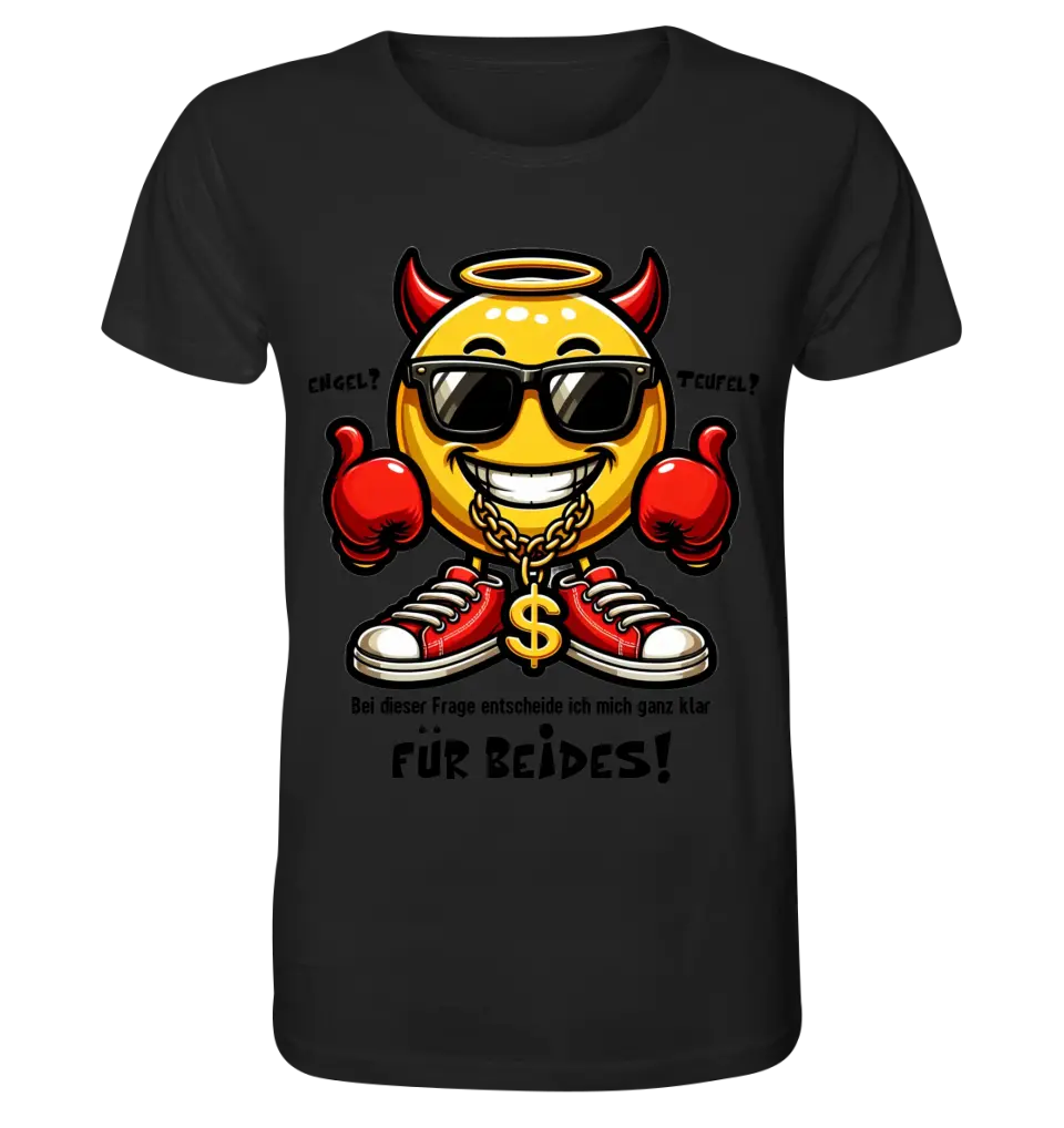 Angel? Devil? Both! • Unisex premium T-shirt XS-5XL made of organic cotton for women &amp; men • Exclusive design • personalized