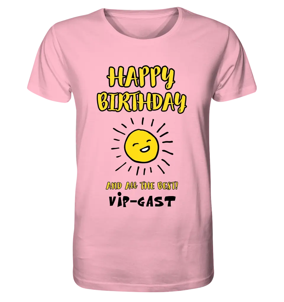 Geburtstag Design 2 • Unisex Premium T-Shirt XS-5XL aus Bio-Baumwolle für Damen & Herren • Exklusivdesign • personalisiert