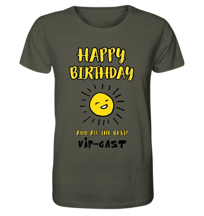 Geburtstag Design 2 • Unisex Premium T-Shirt XS-5XL aus Bio-Baumwolle für Damen & Herren • Exklusivdesign • personalisiert