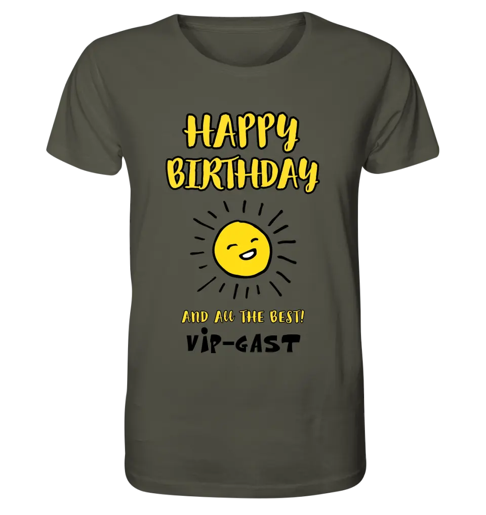 Birthday Design 2 • Unisex Premium T-Shirt XS-5XL made of organic cotton for women &amp; men • Exclusive design • personalized