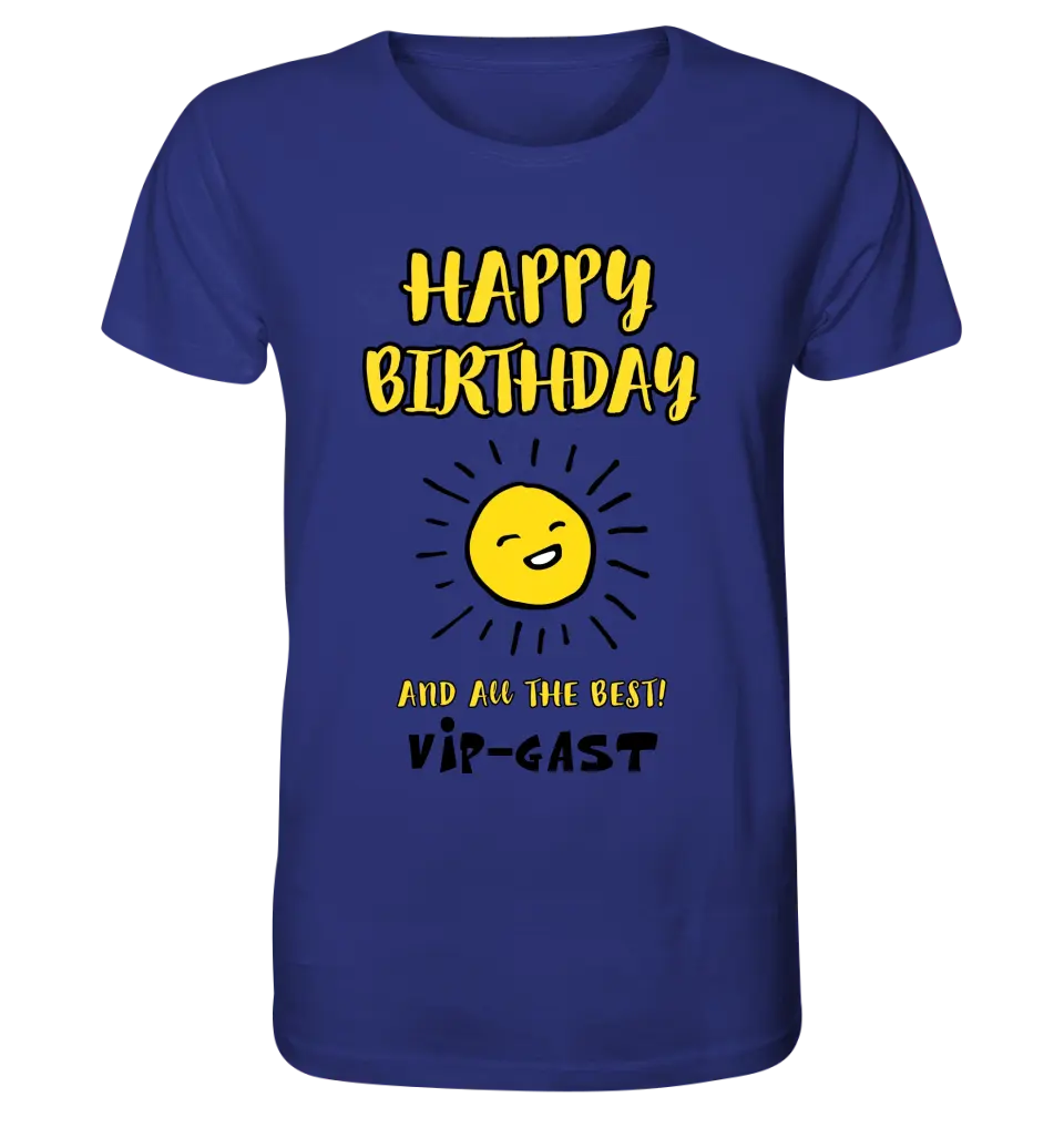 Geburtstag Design 2 • Unisex Premium T-Shirt XS-5XL aus Bio-Baumwolle für Damen & Herren • Exklusivdesign • personalisiert