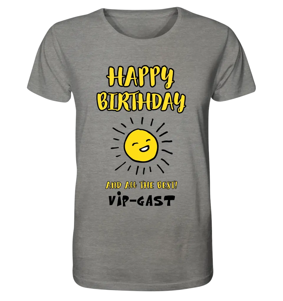 Geburtstag Design 2 • Unisex Premium T-Shirt XS-5XL aus Bio-Baumwolle für Damen & Herren • Exklusivdesign • personalisiert