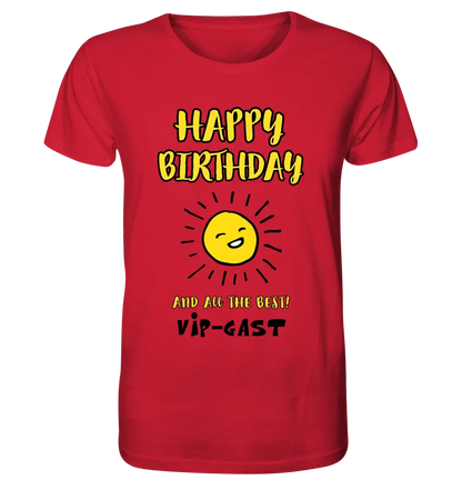 Geburtstag Design 2 • Unisex Premium T-Shirt XS-5XL aus Bio-Baumwolle für Damen & Herren • Exklusivdesign • personalisiert