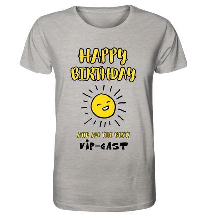 Geburtstag Design 2 • Unisex Premium T-Shirt XS-5XL aus Bio-Baumwolle für Damen & Herren • Exklusivdesign • personalisiert