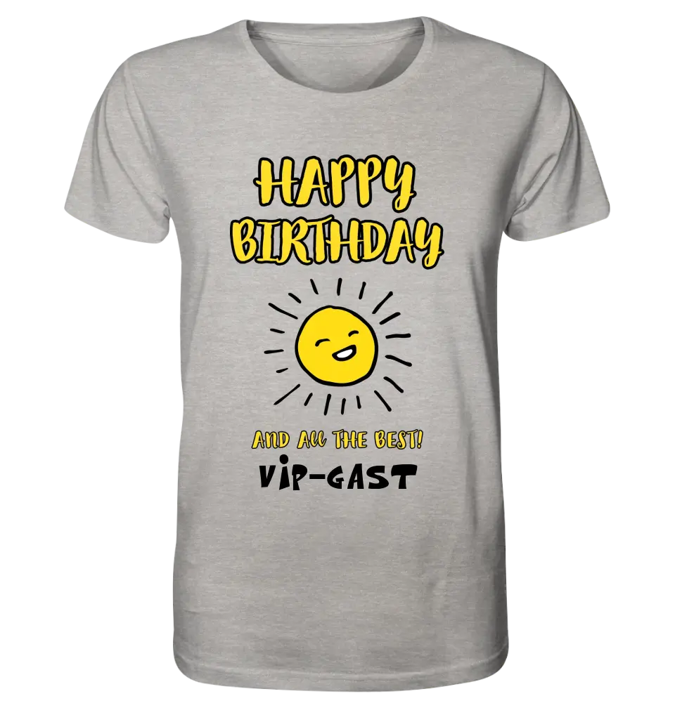 Geburtstag Design 2 • Unisex Premium T-Shirt XS-5XL aus Bio-Baumwolle für Damen & Herren • Exklusivdesign • personalisiert