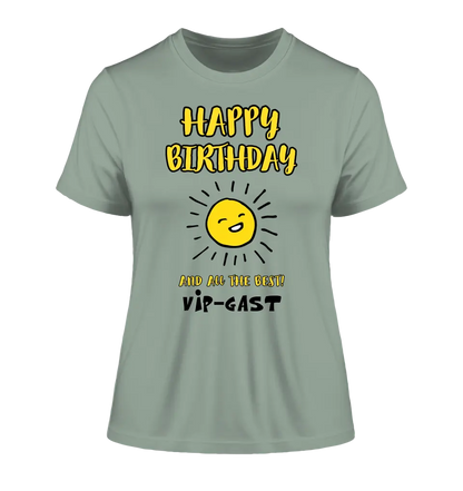 Geburtstag Design 2 • Ladies Premium T-Shirt XS-2XL aus Bio-Baumwolle für Damen • Exklusivdesign • personalisiert