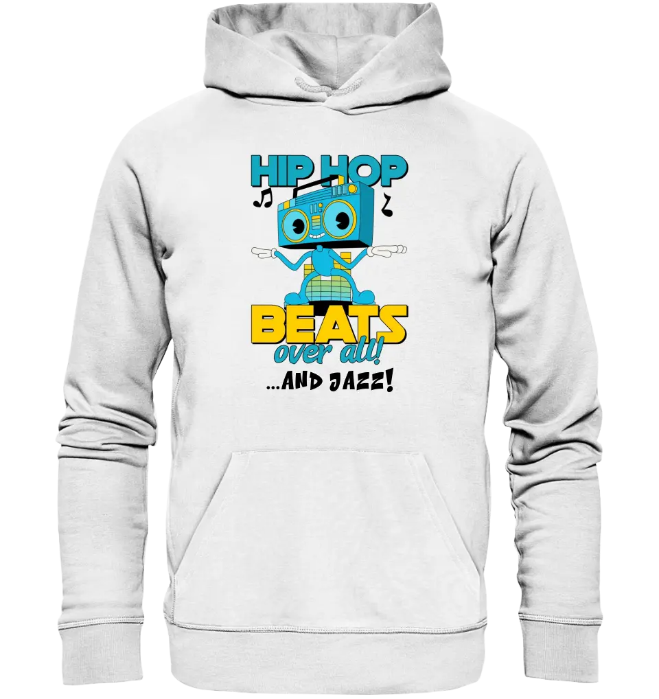 Hip Hop Beats over all • Unisex Premium Hoodie XS-5XL aus Bio-Baumwolle für Damen & Herren • Exklusivdesign • personalisiert