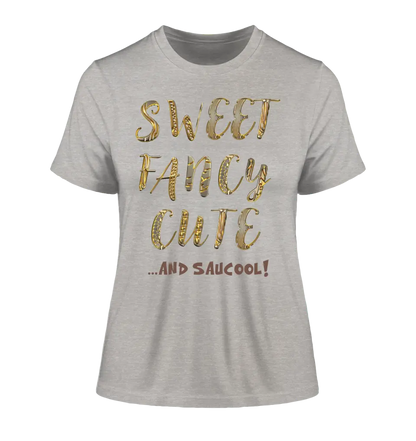 Sweet Fancy Cute • Ladies Premium T-Shirt XS-2XL aus Bio-Baumwolle für Damen • Exklusivdesign • personalisiert