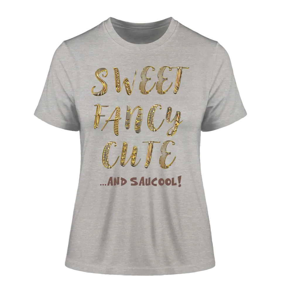 Sweet Fancy Cute • Ladies Premium T-Shirt XS-2XL aus Bio-Baumwolle für Damen • Exklusivdesign • personalisiert