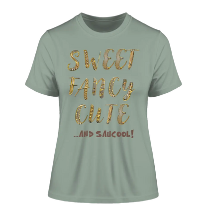 Sweet Fancy Cute • Ladies Premium T-Shirt XS-2XL aus Bio-Baumwolle für Damen • Exklusivdesign • personalisiert