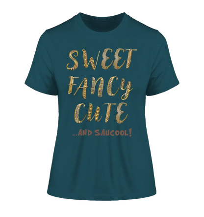 Sweet Fancy Cute • Ladies Premium T-Shirt XS-2XL aus Bio-Baumwolle für Damen • Exklusivdesign • personalisiert