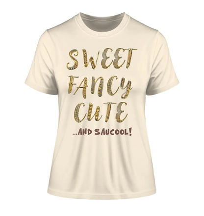 Sweet Fancy Cute • Ladies Premium T-Shirt XS-2XL aus Bio-Baumwolle für Damen • Exklusivdesign • personalisiert