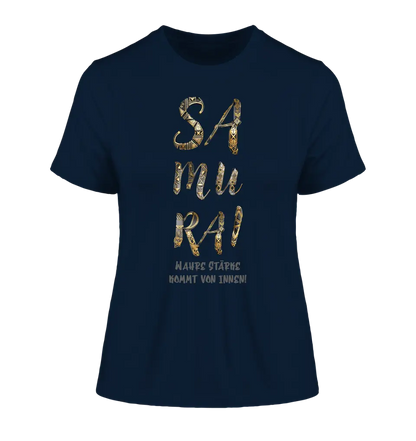 Samurai • Ladies Premium T-Shirt XS-2XL aus Bio-Baumwolle für Damen • Exklusivdesign • personalisiert