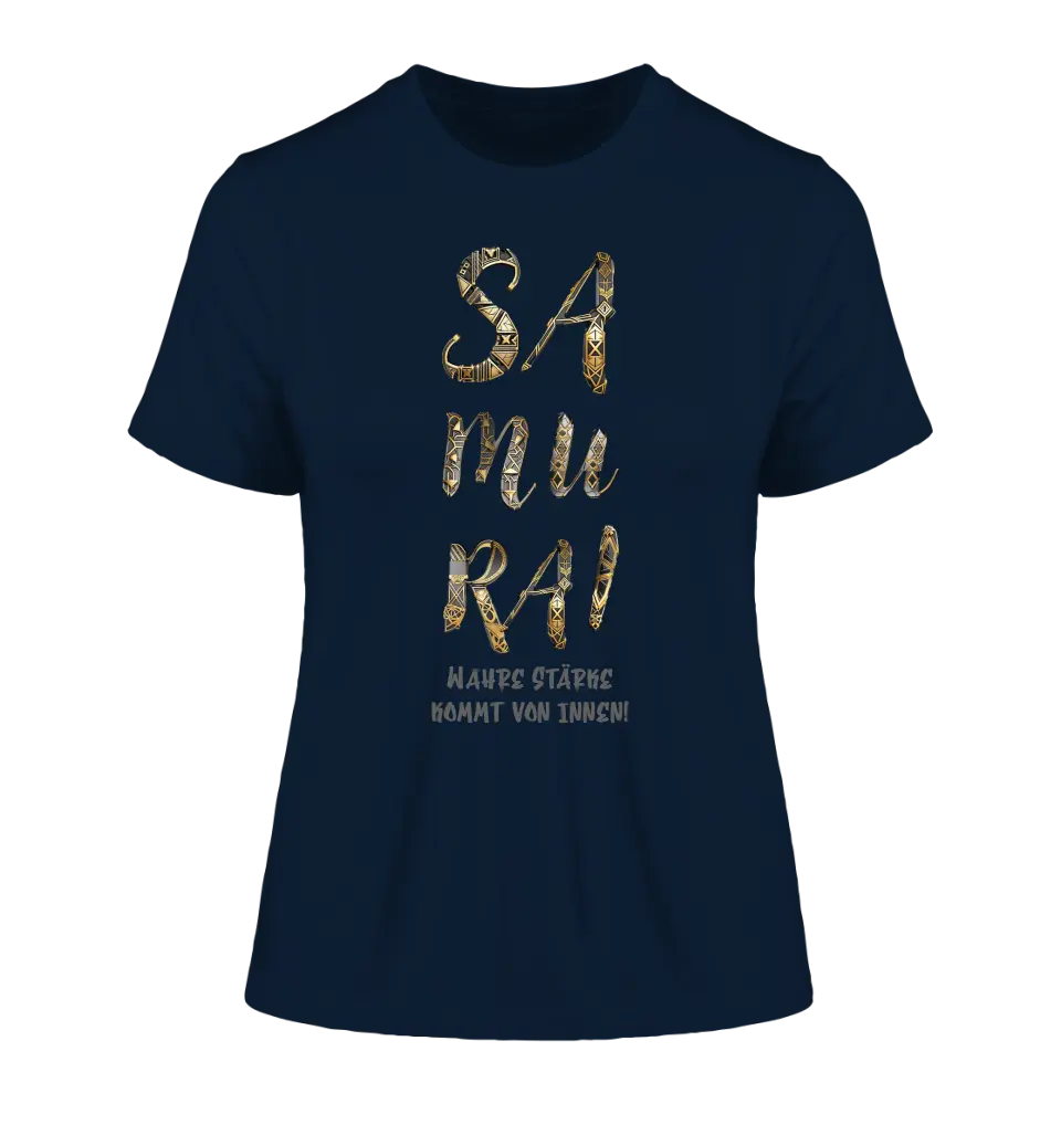 Samurai • Ladies Premium T-Shirt XS-2XL aus Bio-Baumwolle für Damen • Exklusivdesign • personalisiert