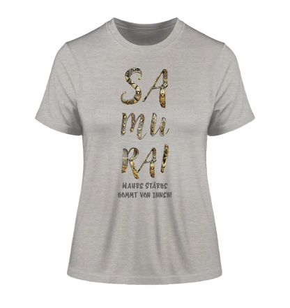 Samurai • Ladies Premium T-Shirt XS-2XL aus Bio-Baumwolle für Damen • Exklusivdesign • personalisiert