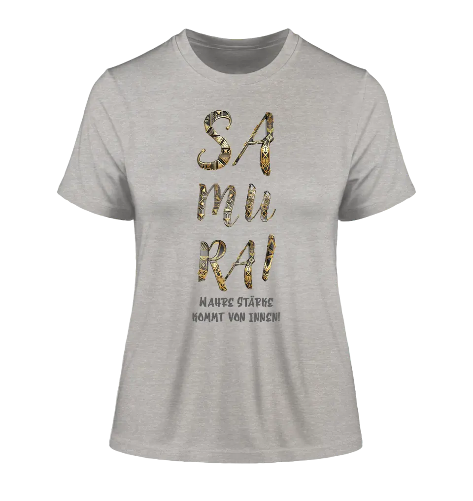 Samurai • Ladies Premium T-Shirt XS-2XL aus Bio-Baumwolle für Damen • Exklusivdesign • personalisiert