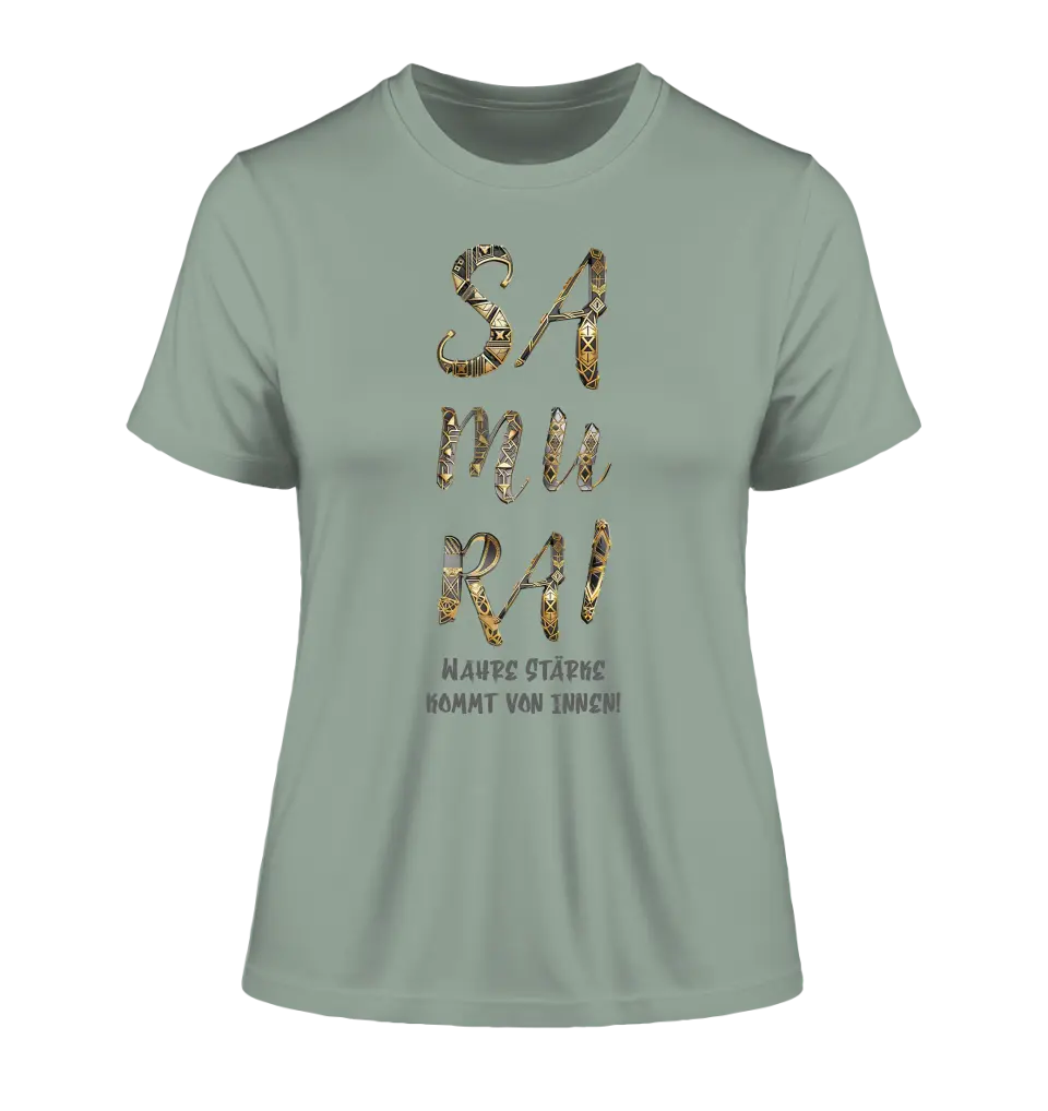 Samurai • Ladies Premium T-Shirt XS-2XL aus Bio-Baumwolle für Damen • Exklusivdesign • personalisiert