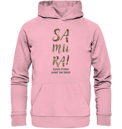 Samurai • Unisex Premium Hoodie XS-5XL aus Bio-Baumwolle für Damen & Herren  • Exklusivdesign • personalisiert