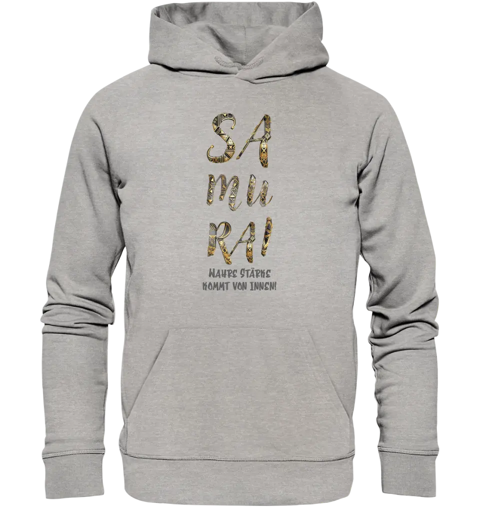 Samurai • Unisex Premium Hoodie XS-5XL aus Bio-Baumwolle für Damen & Herren  • Exklusivdesign • personalisiert