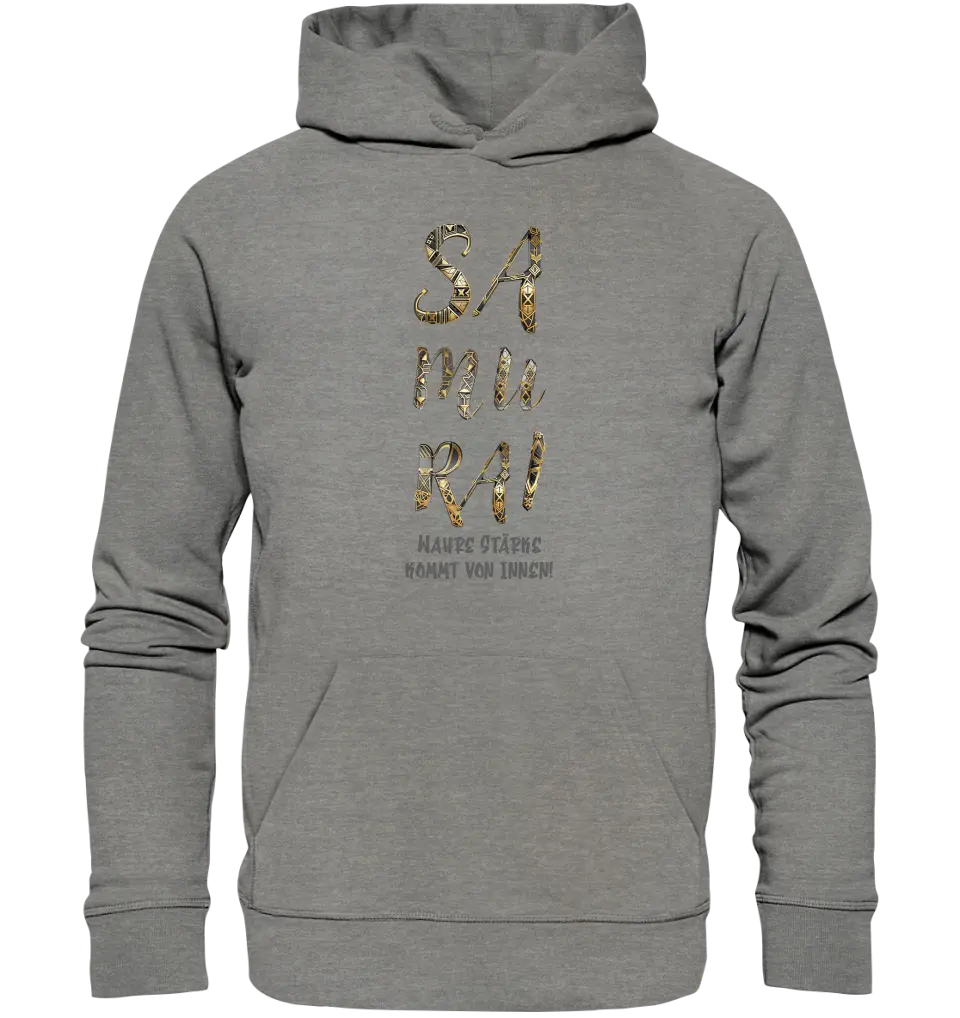 Samurai • Unisex Premium Hoodie XS-5XL aus Bio-Baumwolle für Damen & Herren  • Exklusivdesign • personalisiert