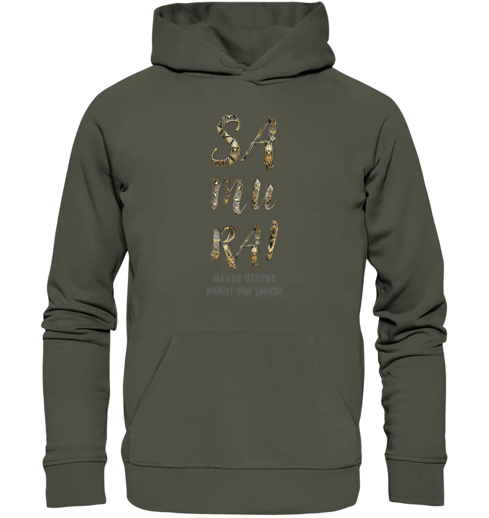 Samurai • Unisex Premium Hoodie XS-5XL aus Bio-Baumwolle für Damen & Herren  • Exklusivdesign • personalisiert