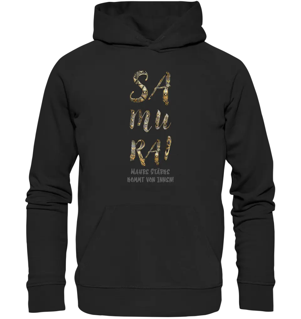 Samurai • Unisex Premium Hoodie XS-5XL aus Bio-Baumwolle für Damen & Herren  • Exklusivdesign • personalisiert