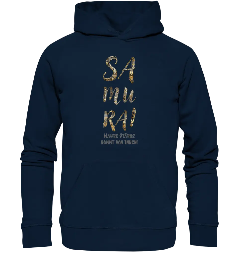 Samurai • Unisex Premium Hoodie XS-5XL aus Bio-Baumwolle für Damen & Herren  • Exklusivdesign • personalisiert