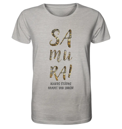 Samurai • Unisex Premium T-Shirt XS-5XL aus Bio-Baumwolle für Damen & Herren • Exklusivdesign • personalisiert