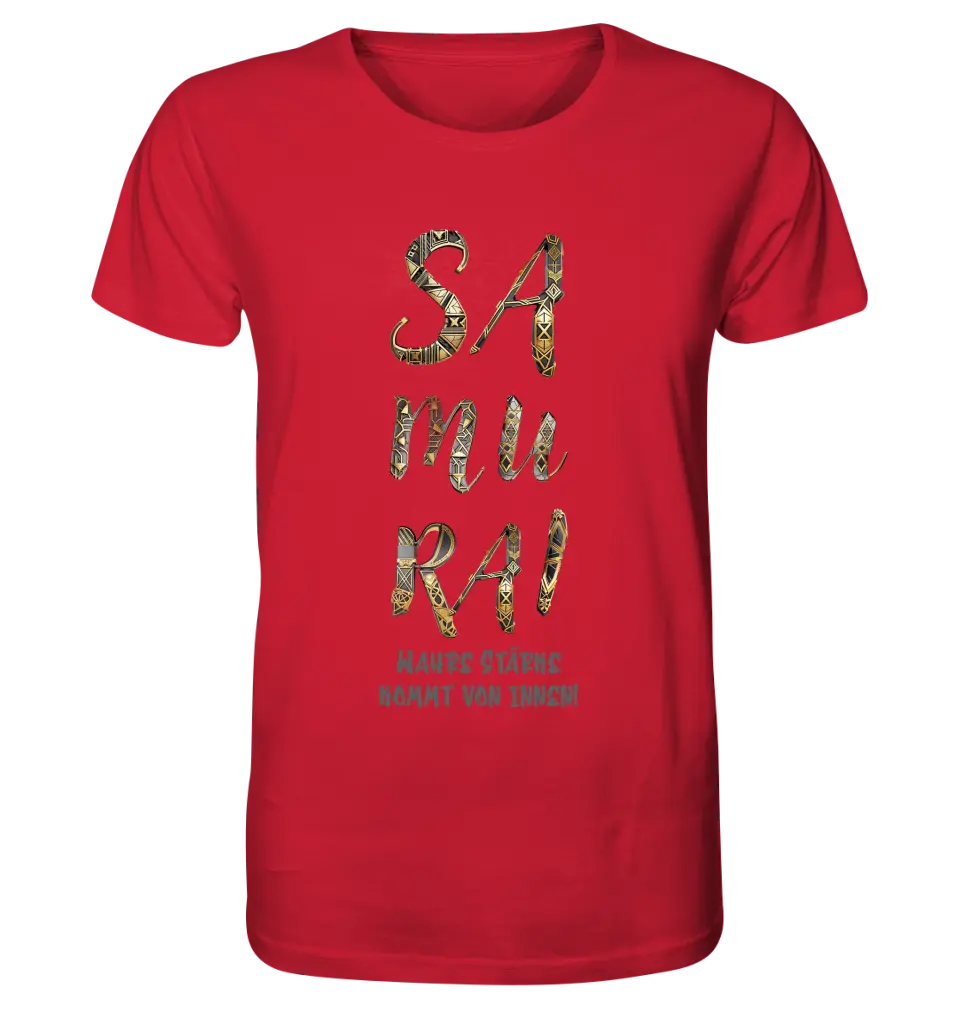 Samurai • Unisex Premium T-Shirt XS-5XL made of organic cotton for women &amp; men • Exclusive design • personalized