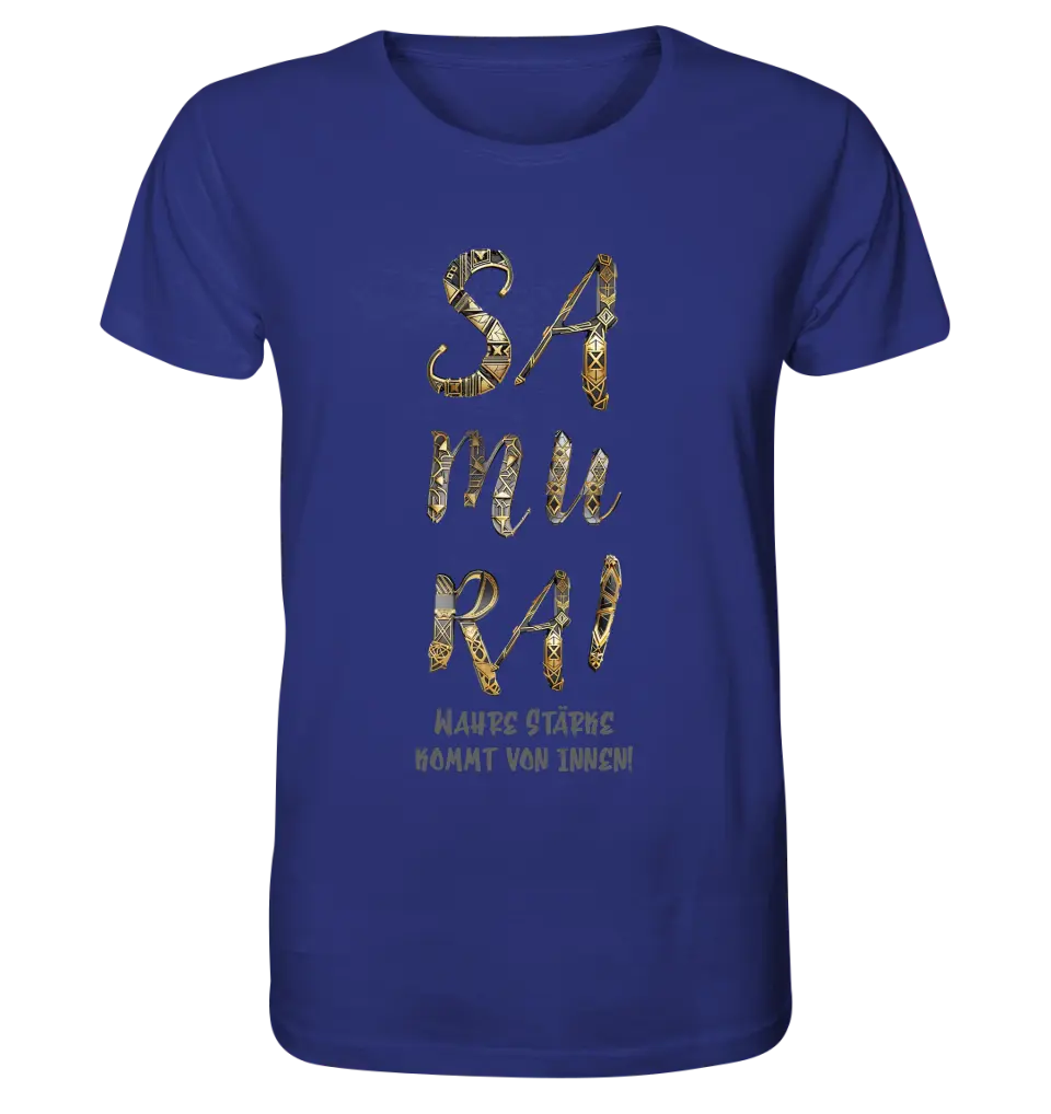 Samurai • Unisex Premium T-Shirt XS-5XL aus Bio-Baumwolle für Damen & Herren • Exklusivdesign • personalisiert