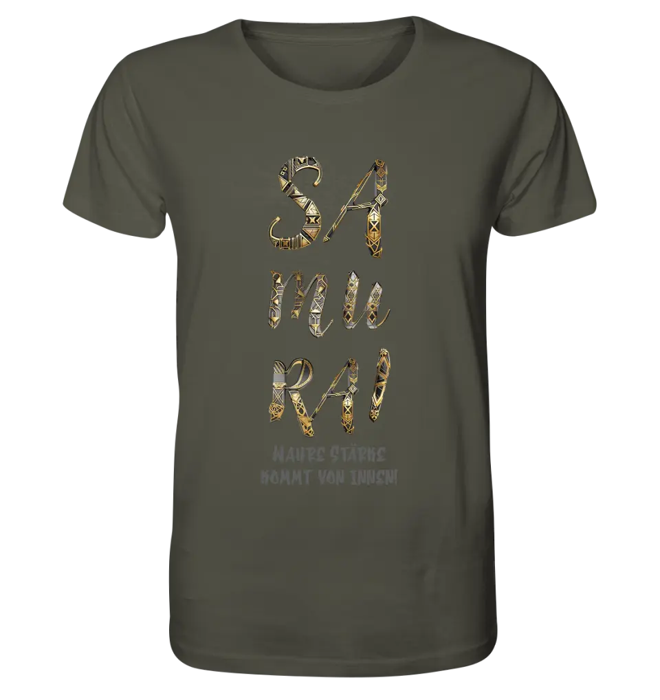 Samurai • Unisex Premium T-Shirt XS-5XL aus Bio-Baumwolle für Damen & Herren • Exklusivdesign • personalisiert