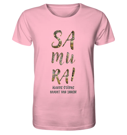 Samurai • Unisex Premium T-Shirt XS-5XL aus Bio-Baumwolle für Damen & Herren • Exklusivdesign • personalisiert