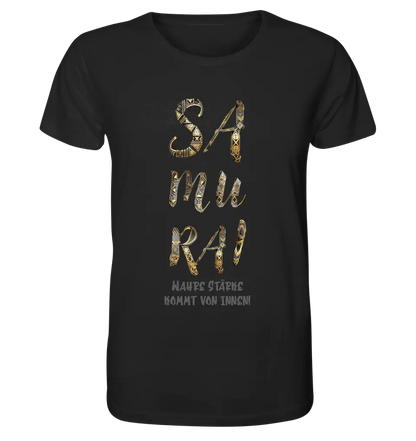 Samurai • Unisex Premium T-Shirt XS-5XL aus Bio-Baumwolle für Damen & Herren • Exklusivdesign • personalisiert