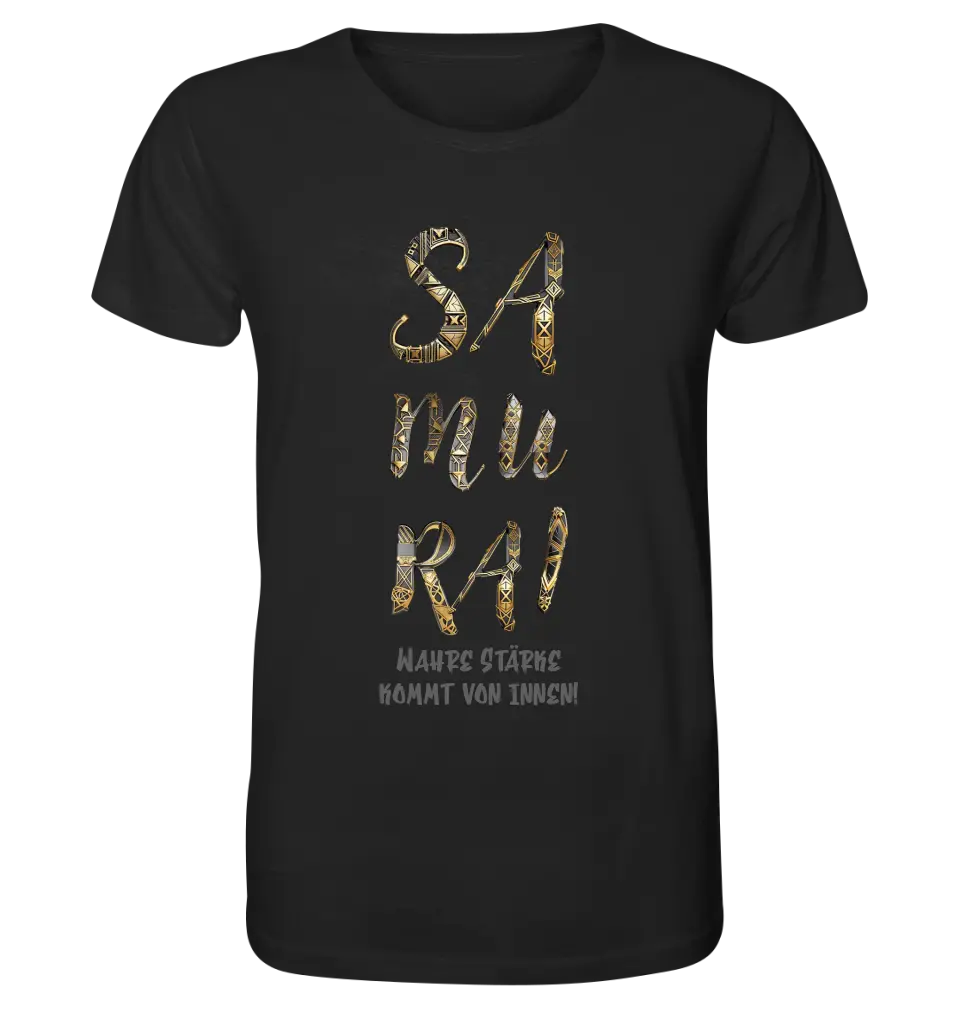 Samurai • Unisex Premium T-Shirt XS-5XL aus Bio-Baumwolle für Damen & Herren • Exklusivdesign • personalisiert