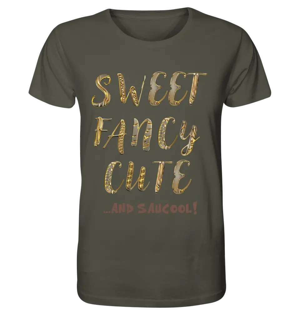 Sweet Fancy Cute • Unisex Premium T-Shirt XS-5XL made of organic cotton for women &amp; men • Exclusive design • personalized